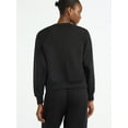 thumbnail image 3 of Scoop Women’s New Scubaknit Raglan Henley Top, Sizes XS-XXL, 3 of 5