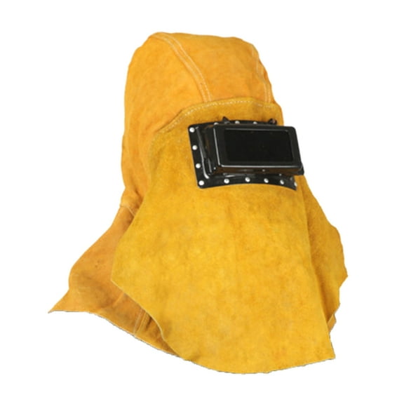 1eatherWelder Hood Welding Helmet Heat Lightweight Face Cover With Customizable Buckles For Tig And Stick Welding