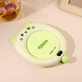 thumbnail image 5 of PEONAVET Mug Warmer Cute Cartoonoon Shaped Heated Saucer Thermostatic Saucer Brewing Milk Coffee Warm Flower Tea Heated Saucer Christmas Gifts, 5 of 6