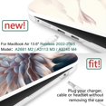 thumbnail image 2 of Funda DONGKE para MacBook Air M4 de 13,6 pulgadas con Touch ID, 2 of 7