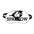 thumbnail image 1 of Sparrows Birds Animals Food Black White Sleep Eye Shield Soft Night Blindfold Shade Cover, 1 of 4