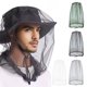 thumbnail image 2 of Mosquitera de malla fina con cordón para sombreros, transpirable, para hombres y mujeres, protección contra mosquitos, insectos y jejenes., 2 of 8