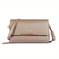 thumbnail image 1 of Cartera Cruzada Pequeña Para Mujer, Bolso De Hombro Para Teléfono Con Decoración De Metal Y Varios Cierres, Bolso De Mano Portátil, 1 of 4
