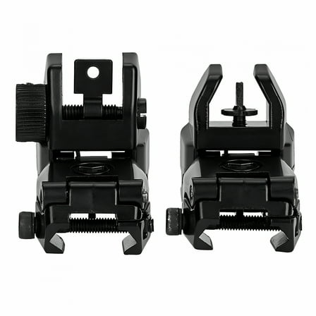 GJX Professional Flip up Backup Sight Front & Rear Sight with Wrench 2 Pieces