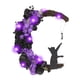 thumbnail image 3 of Corona Halloween Con Gato Puerta (con Luz) Púrpura, 3 of 4