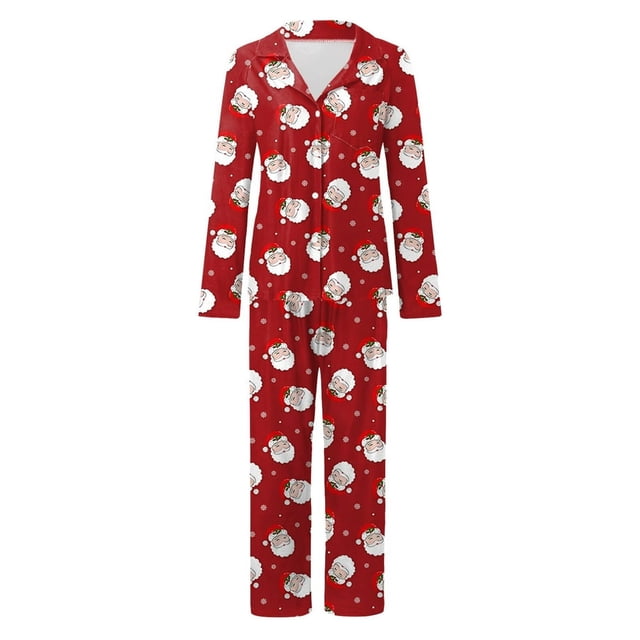 Ensemble de Pyjamas Assortis pour Enfants à Manches Longues et Pantalons 2 Pcs
