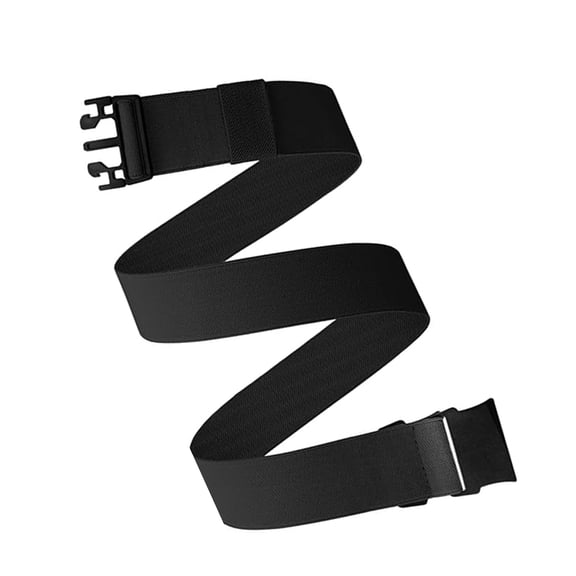 lixuesong Adjustable Elastic Stretch Belt Unisex Webbing Waistband Heavy Type Waist Belt for Men and Women
