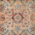thumbnail image 1 of Ahgly Company Machine Washable Indoor Square Abstract Brown Sugar Brown Area Rugs, 6' Square, 1 of 7
