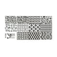 thumbnail image 1 of Oubit Stamping Plate,Stainless Steel Rectangle Nail Manicure Template Nail Stamping Plate Smart Functionality, 1 of 3
