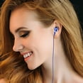 thumbnail image 3 of Stealth 600 Wireless A13 Clear Dual Speaker Unit Stereo In-Ear Wired Headphones With Mic, 3.5mm, Remote Headphones for Hearing Impai with Dual Volume Control, 3 of 3