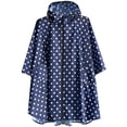 thumbnail image 1 of Abrigo Rain Poncho ANYOO, impermeable y reutilizable, con capucha, para senderismo, 1 of 6