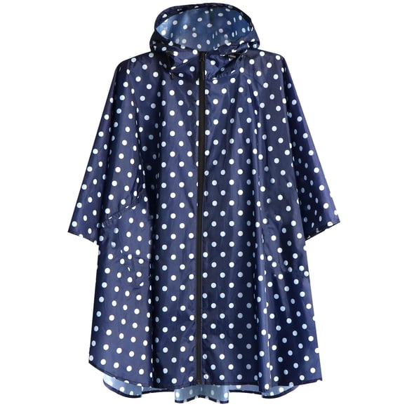 Abrigo Rain Poncho ANYOO, impermeable y reutilizable, con capucha, para senderismo