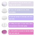 thumbnail image 3 of 1 Set Facial Cleansing Brush,5 in 1 Electric Face Cleansing Brush Kit,Waterproof Face Wash Brush,Deep Face Scrubbing,Mini Beauty Skin Brush(Pink), 3 of 7