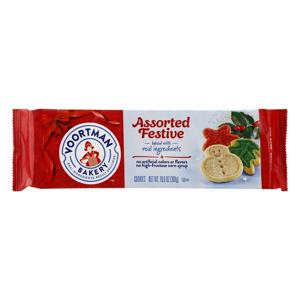 Voortman Assorted Festive Cookies, 10.6 Oz.