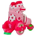 Roller Derby Girl's EZ Roll Adjustable Strawberry Skates Medium (112)