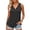 Black, variant on Womens Summer Tank Tops Loose Fit Lace V Neck Sleeveless Tops Shirts Dressy Casual Flowy Spandex Long Sleeve Women Tops Short Sleeve for Women Casual