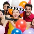 thumbnail image 2 of ColoMX Accesorios para fotomatón de noche de cine, marco de fotos, tira de película, fotomatón, marco divertido para fiestas de cumpleaños con temática de cine, suministros de recuerdo, 2 of 7