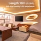 thumbnail image 3 of Tiras de luces LED blancas Onforu, 3 of 5