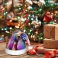 thumbnail image 6 of Haiem Rainbow Poodle Urban Street Pattern Santa Hat Confortable Velvet Christmas Hat for Christmas Party Favors Fit for Adults Men Women, 6 of 6