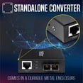 thumbnail image 2 of Convertidor de fibra TRENDnet 100 Base-T a 100 Base-FX multimodo, 2 of 4