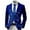 C-Blue2226, variant on DHFJKG Boys Christmas Suit Jackets Formal Party Coat Xmas Printed Long-Sleeve Button-Front Slim-Fit Stretch Blazer For 3-14 Years Old Kids Festive Celebration