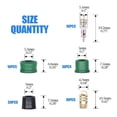 thumbnail image 3 of 142 Pcs Kit de Réparation de Noyau de Valve de Climatisation R12 R134A, 3 of 7