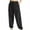 Black, variant on Cargo Sweatpants for Women Clearance Clothes Under $5.00 Women's Casual Solid Daily Leggings Sports Workwear Pants Army Green M