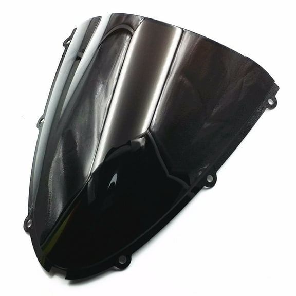 Black Windscreen Windshield for Kawasaki NINJA ZX6R ZX 6R 636 05-08 ZX10R 06-07