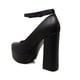 thumbnail image 3 of Zapatilla Dasalo Negra Estilo Mary Jane Con Plataforma Para Mujer, 3 of 5