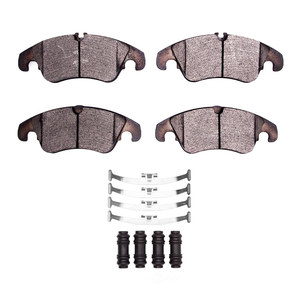 Dynamic Friction Company 1552-1322-01 DFC 5000 Advanced Brake Pads - Ceramic and Hardware Kit - OE