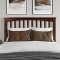 thumbnail image 3 of Pemberly Row Mission Full Wood Headboard in Walnut, 3 of 8