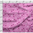 thumbnail image 2 of Soimoi Watercolor Fruit Printed,Cuddle Minky Fabric, Sewing Fabric by The Yard 56 Inch Wide,Decorative Plush Soft Fabric, Baby Garments, Toys and Blankets, Dusty Purple, 2 of 5