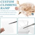 thumbnail image 4 of 2 Pack Hermit Crab Water Tank, Hermit Crab Cage Accessories with Climbing Ramp Hermit Crab Aquarium Salt Water Pool for Small or Medium Hermit Crab Habitat Home – Transparent (Large), 4 of 7