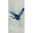 thumbnail image 2 of Swatland, Katie 11x18 Gold Ornate Wood Framed with Double Matting Museum Art Print Titled - Blue Heron II, 2 of 4