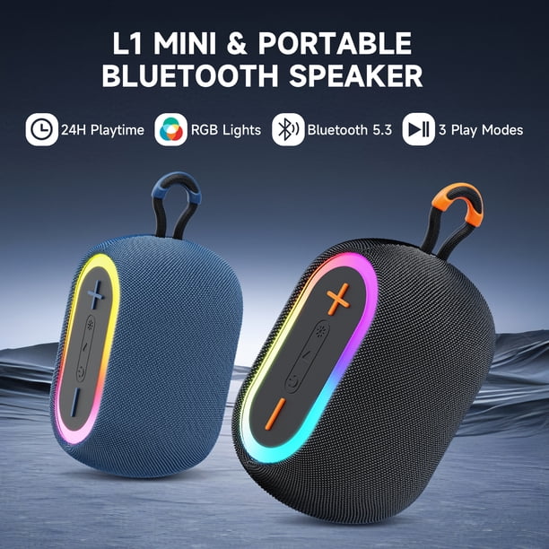 JYX Portable Bluetooth Speaker, IPX7 Waterproof Outdoor Speaker