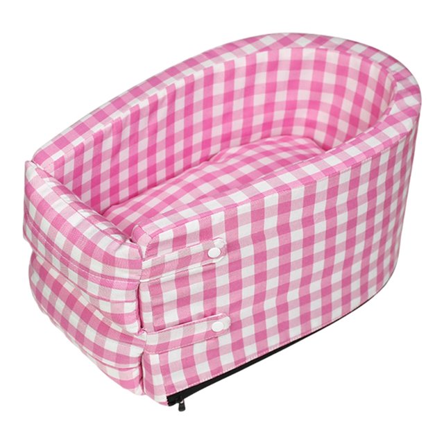 Cojín anti-sucio de la perrera del perro pequeño del del coche del Pinja de celosía pequeña Sunnimix Asiento del coche de la perrera