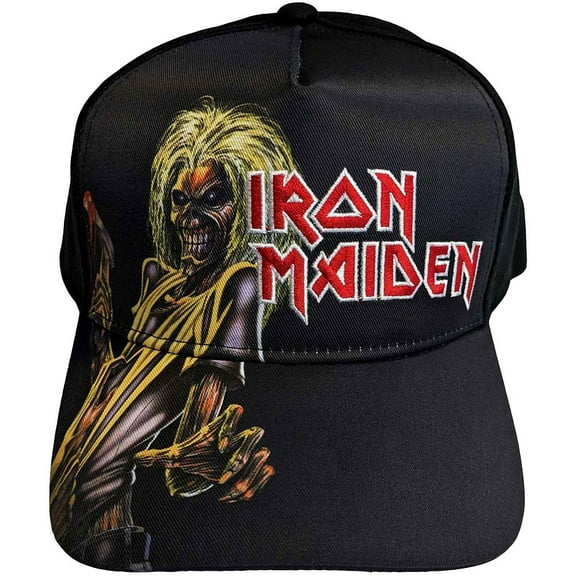 Iron Maiden Killers Snapback Hat Adjustable Black