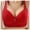 Red, variant on Aayomet Underwire Bra Women's Active Breathable Comfort Wireless Bra,Navy XXL