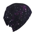 thumbnail image 3 of Beanie Hats for Men and Women, Night Sky Stars Space Patterns Adult Unisex Knit Hat Winter Warm Skull Cap, 3 of 7