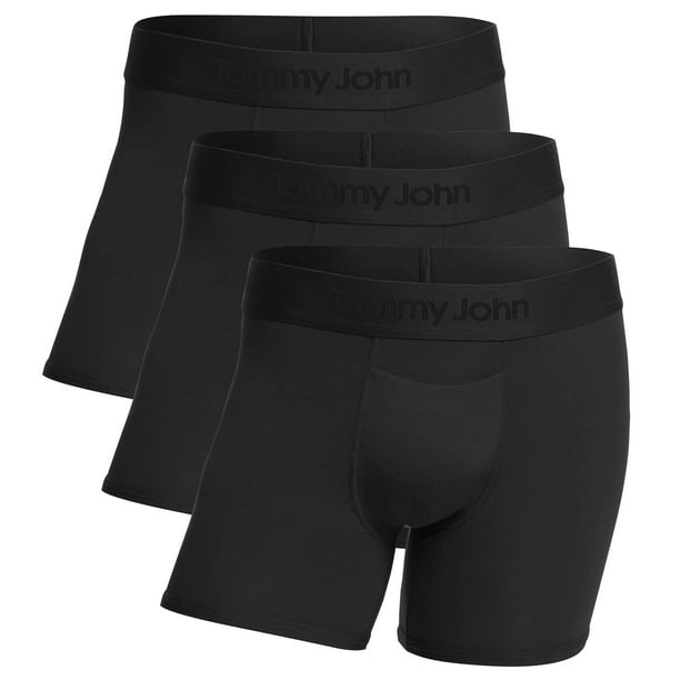 Tommy John Men's Underwear, Boxer Briefs, Second Skin Fabric Trunk