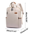 thumbnail image 2 of Kugisaki Large Capacity Backpack Trendy Canvas Backpack Lightweight Water-Resistant Rucksack for Tarvel Ideal Gifts, 2 of 7