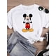 thumbnail image 2 of Disney Cartoon Clothing Casual Tee Shirt Mickey Mouse Women Holiday Summer Short Sleeve Print Fashion Graphic T-shirtsXXXL Gao Jinjia LED, 2 of 2