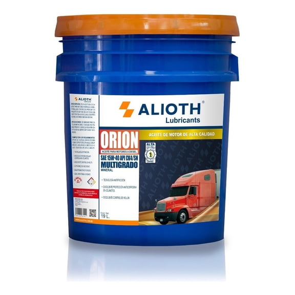 ORION ACEITE DIESEL Y GASOLINA - SAE 15W-40 MULTIGRADO MINERAL