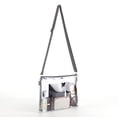 thumbnail image 4 of Bolso bandolera de PVC transparente Bolsos cruzados de moda para regalo de cumpleaños gris Ndcxsfigh Para Estrenar, 4 of 8
