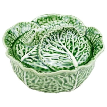 Cabbage Tureen 13 oz. Green.,