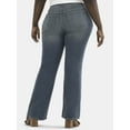thumbnail image 2 of Terra & Sky Women's Plus High Rise Bootcut Jeggings, Sizes 0X-5X, 2 of 5