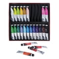thumbnail image 2 of 12 / 24pc Acrylic tube Bright Colors Crafts - 24 Color 20ml 11cm 24 colores 20ml 11cm Gloria Tubo de pintura acrílica, 2 of 9