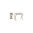 thumbnail image 6 of InRoom Furniture LRK166 Luggage Rack, Gold & Gray, 6 of 7