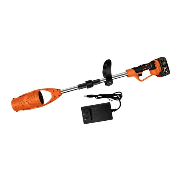 Desalentador de hojas inalámbrico 29000 RPM 400 W Motor de cobre, máquina de soplado de nieve Soplador de nieve eléctrica para patio, entrada de limpieza de polvo Naranja
