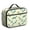 Border Collie and, variant on French Bulldog Orange Pattern Insulated Lunch Bag Teens,Bento School Lunch Bag for Teens for Work,Picnic or Travel 10.6x7.7x4.3 Inches,12 Can Capacity